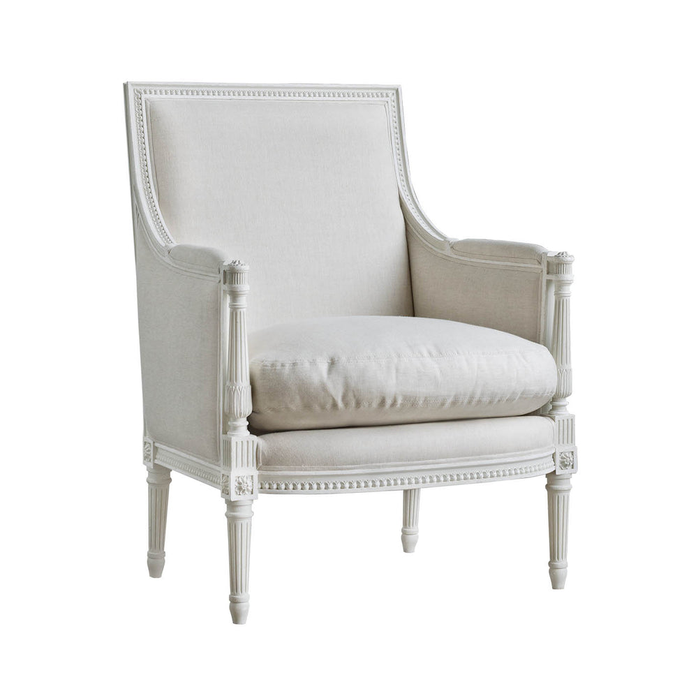 Minerva Bergère in Sand Dune Linen and Sea Glass and Soft Ivory Highlight Finish