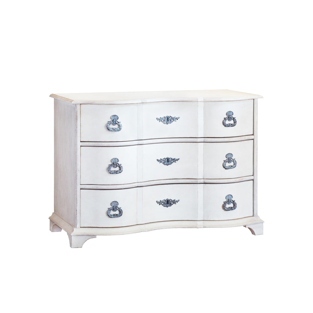 Amboise Commode in Warm White Finish