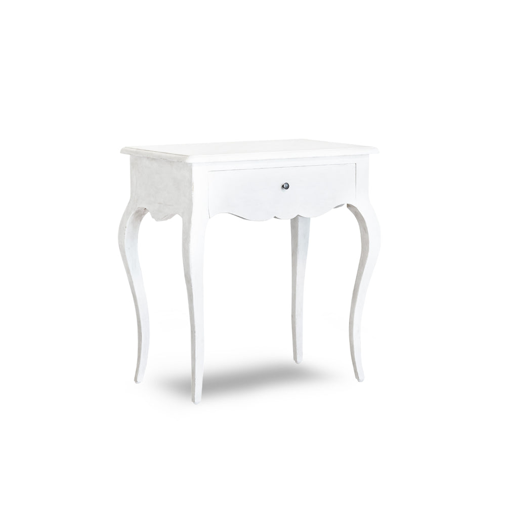 Elisabet Nightstand in Fleur de Sel Finish
