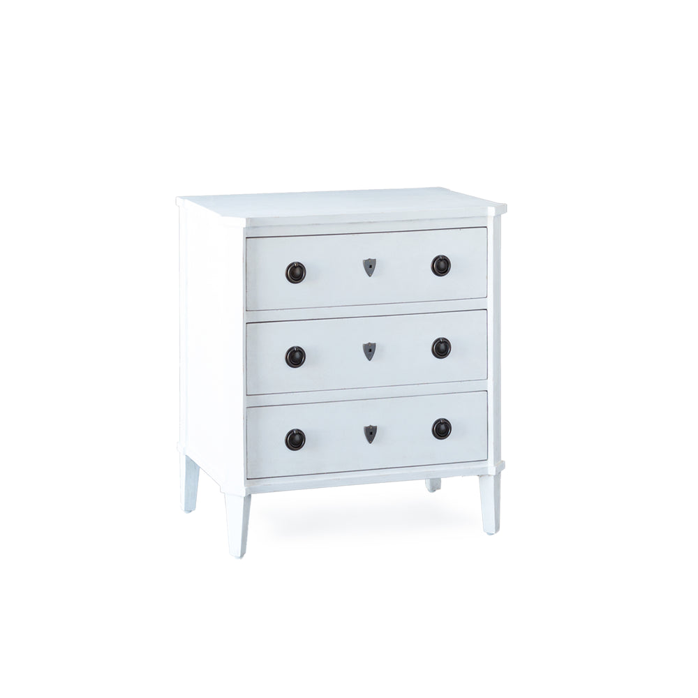 Nicolas Nightstand in Fleur de Sel Finish