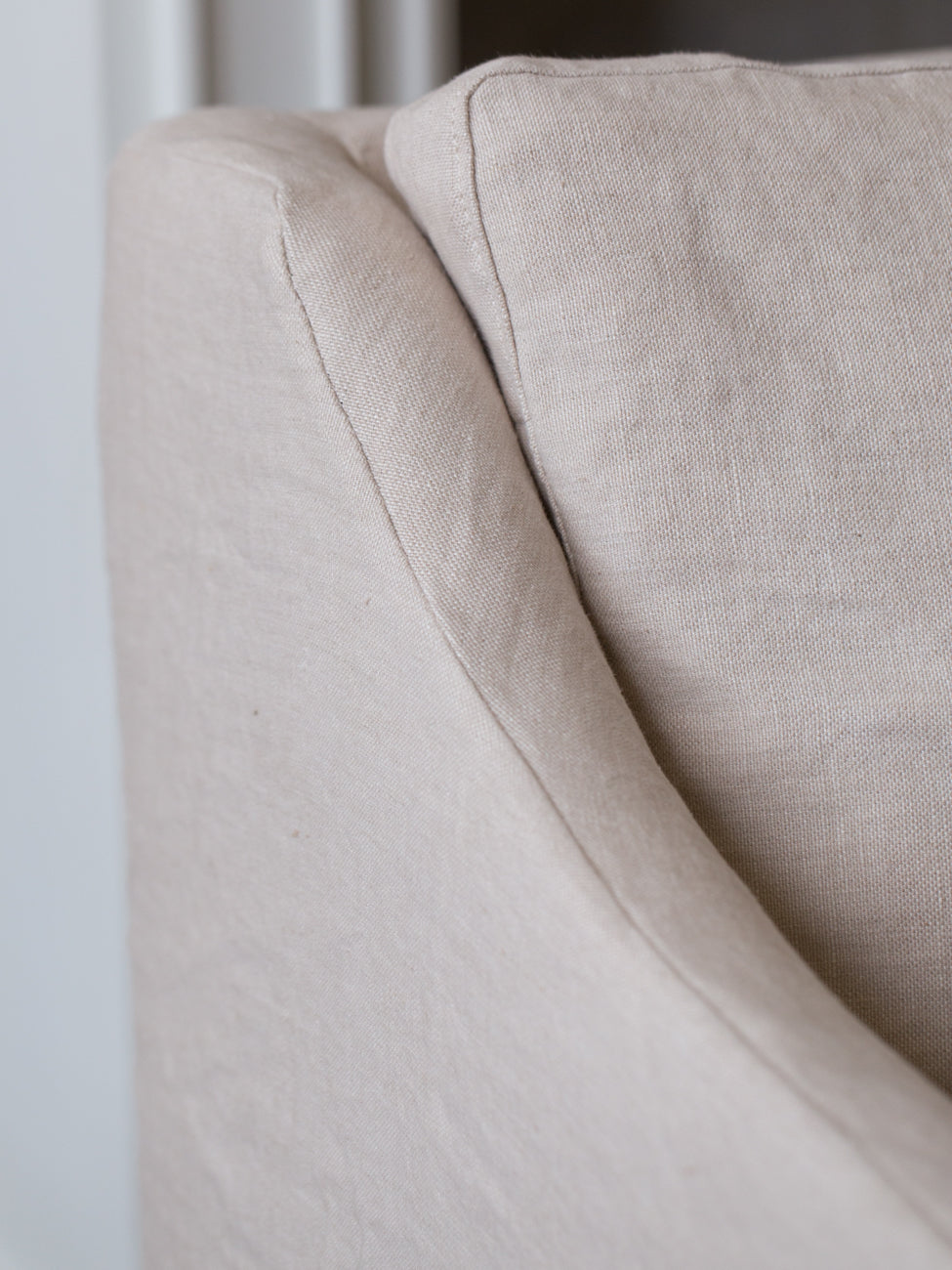 Upholstery Sample in Harvest Linen