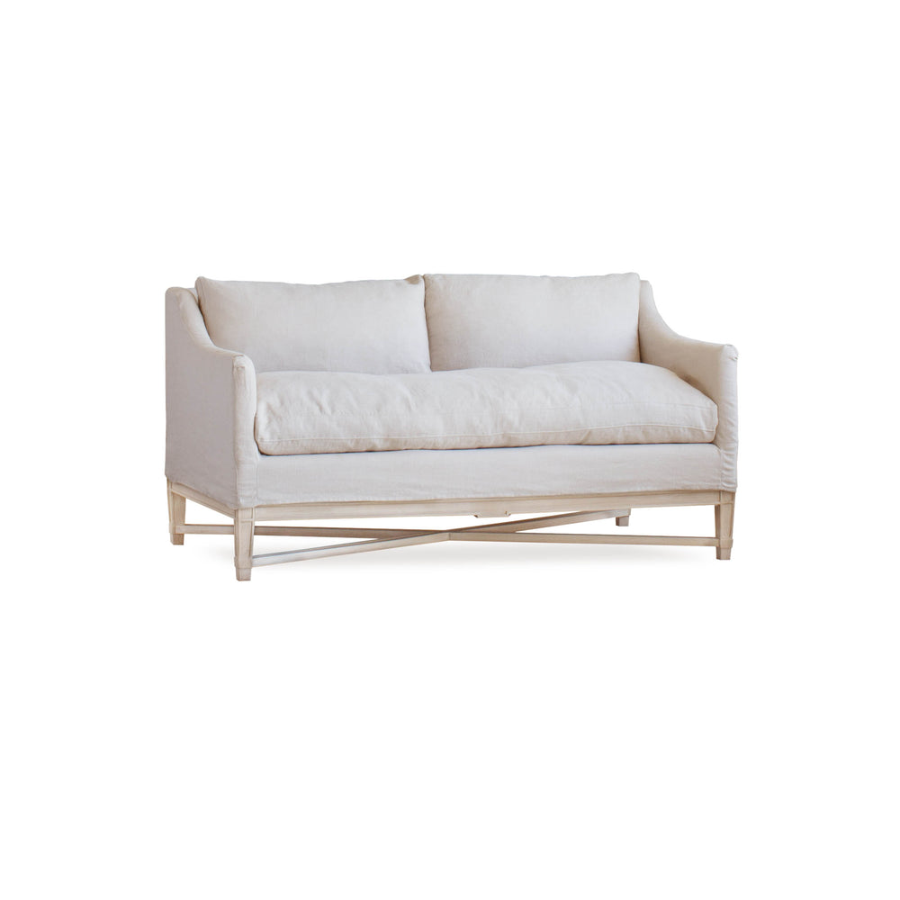 Extra Slipcover in Harvest Linen for Scandinavian Loveseat