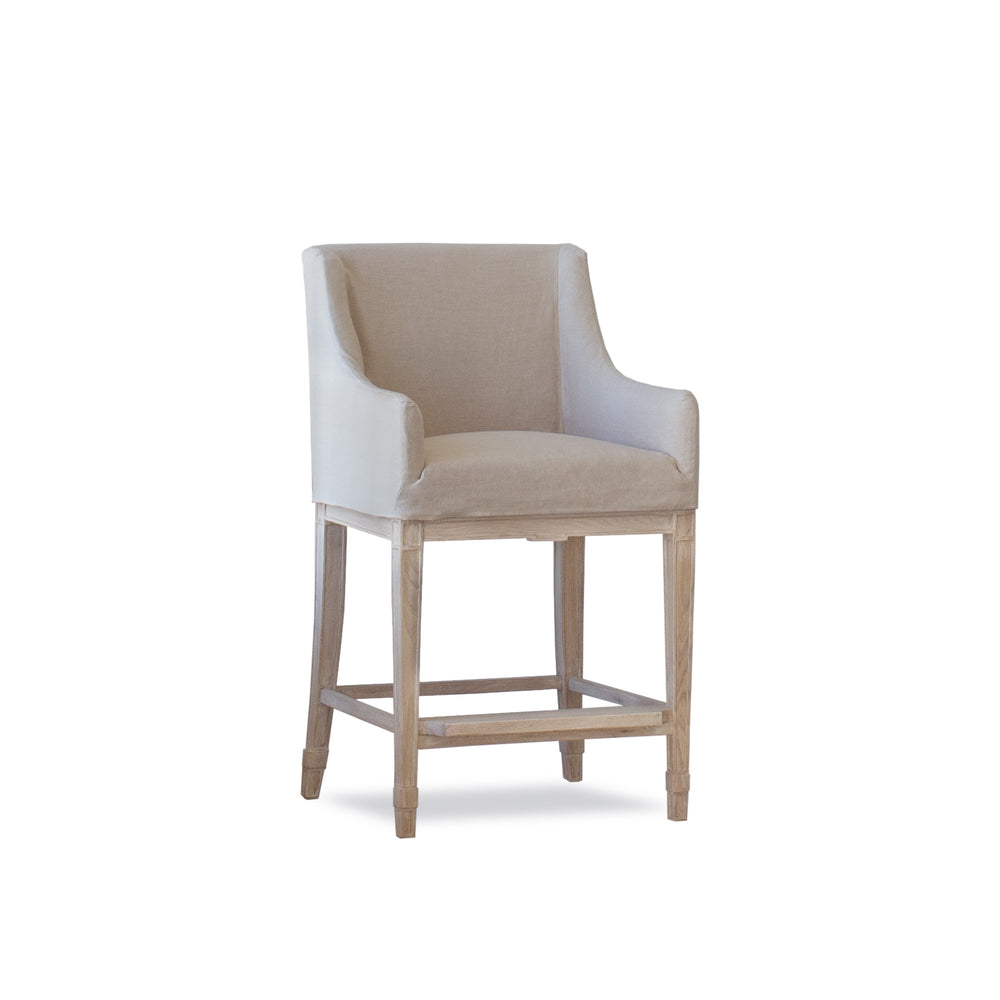 Extra Slipcover in Harvest Linen for Scandinavian Counter Chair