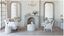 Floor and Wall Antique French Mirrors to Best Complete Any Room
