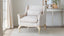 Extra Slipcover in Harvest Linen for Rococo Bergere