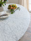 Grande Liberté Lucite Dining Table with Marble Top
