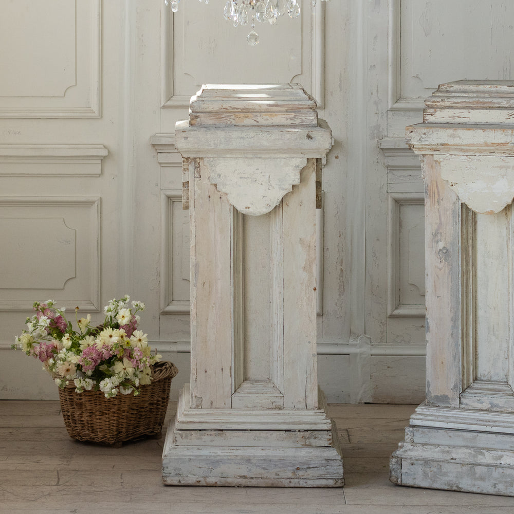Pair of Antique Plinths