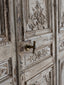 Antique Wood Chateau Door Set