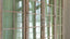 Antique Pale Green Glass Door Set