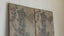 Pair of Antique Wallpaper Panels