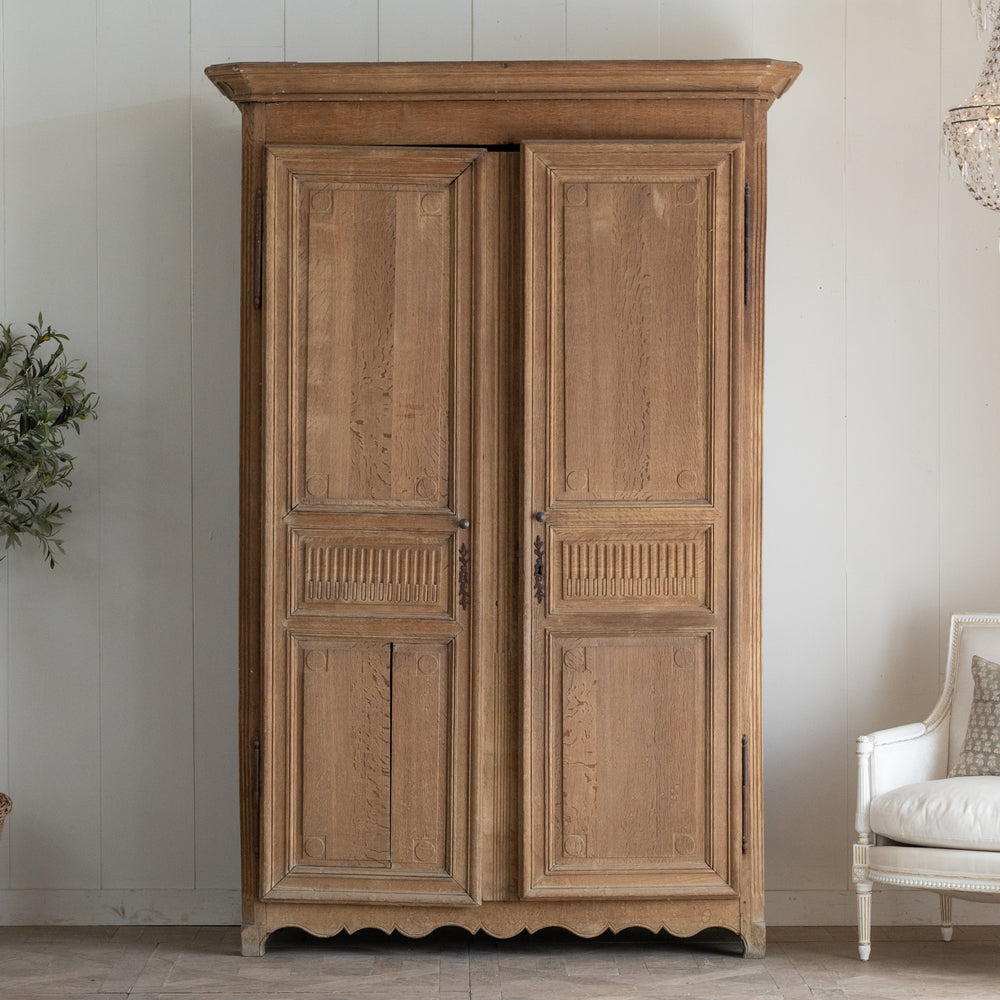 Antique Wood Armoire