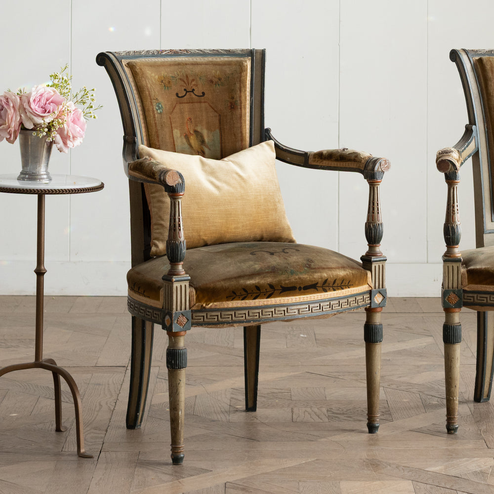 Antique Directoir Armchairs