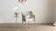 French Antique White Cane Armchair