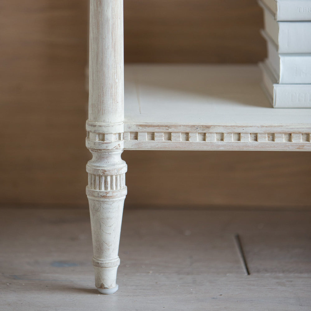 Wood Finish Sample in Provencal White