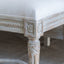 Constance Bench in Fog Linen and Beach House Natural Finish