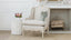 Sabine Bergere in Harvest Linen and Provincial Parchment with Gold Highlight Finish