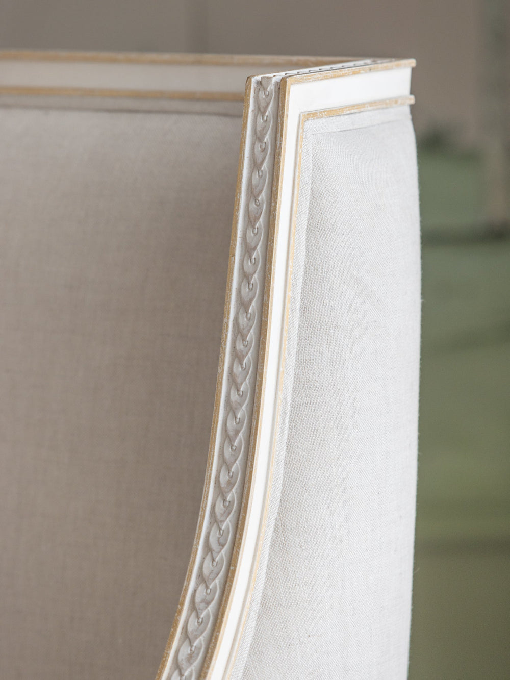 Upholstery Sample in Sand Dune Linen