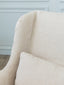 Rococo Bergere in Harvest Linen and Swedish Oak Finish