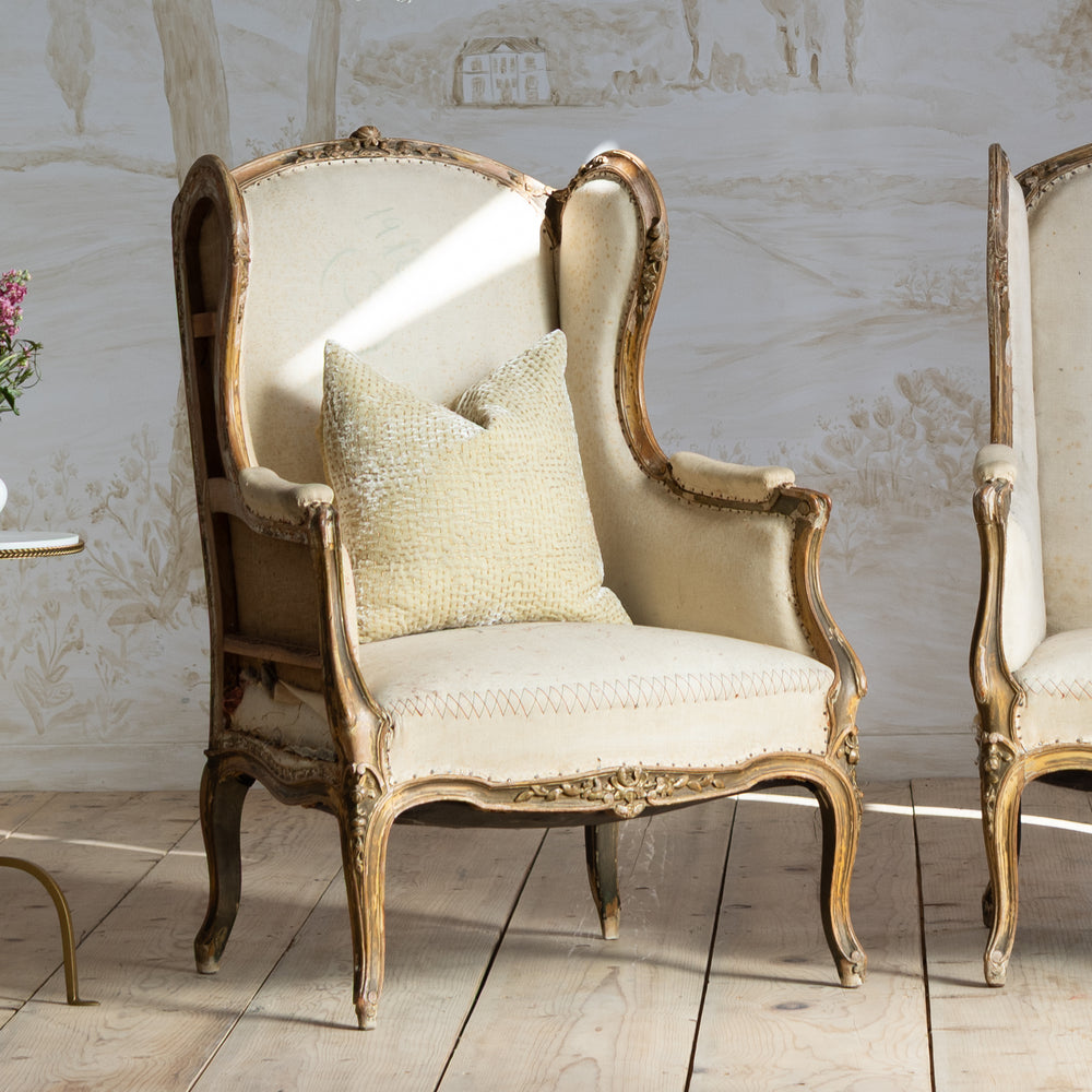 Antique Louis XV Bergeres