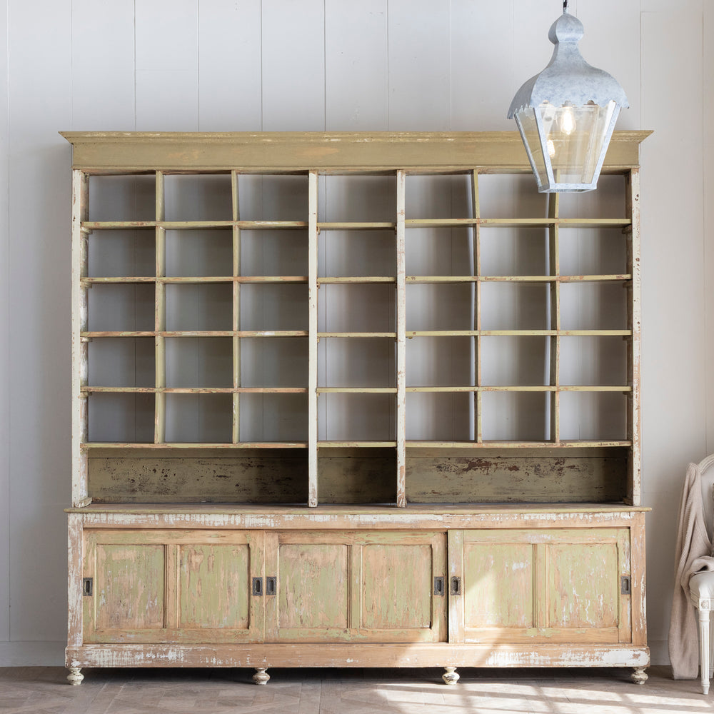 Antique Haberdashery Display Cabinet