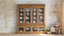 Antique Oak Library Cabinet