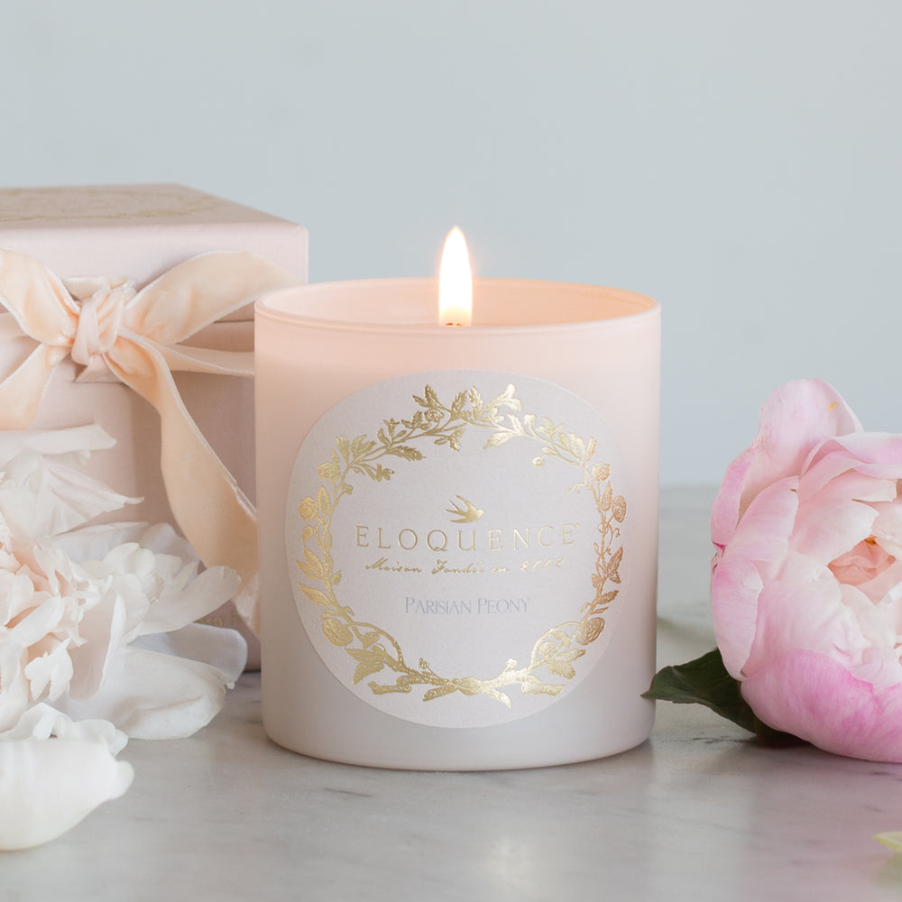 Perfume Candle in Parisian Peony