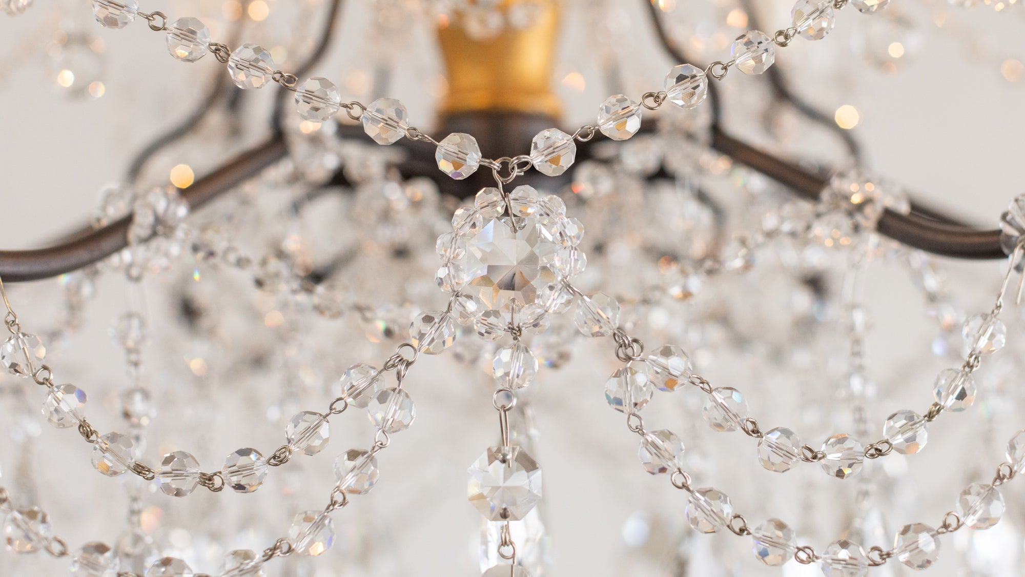 Parisa Chandelier in Aged Gold Finish – Eloquence