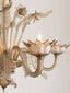 Italian Murano Smoked Glass Chandelier