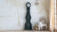 Antique Swedish Mora Clock – Dark Green Painted Case