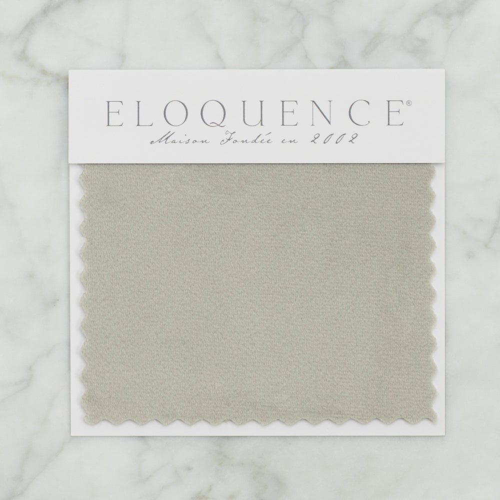 Upholstery Sample in Cloudy Velvet