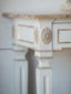 Herra Console in Potter's Clay and Gold Finish