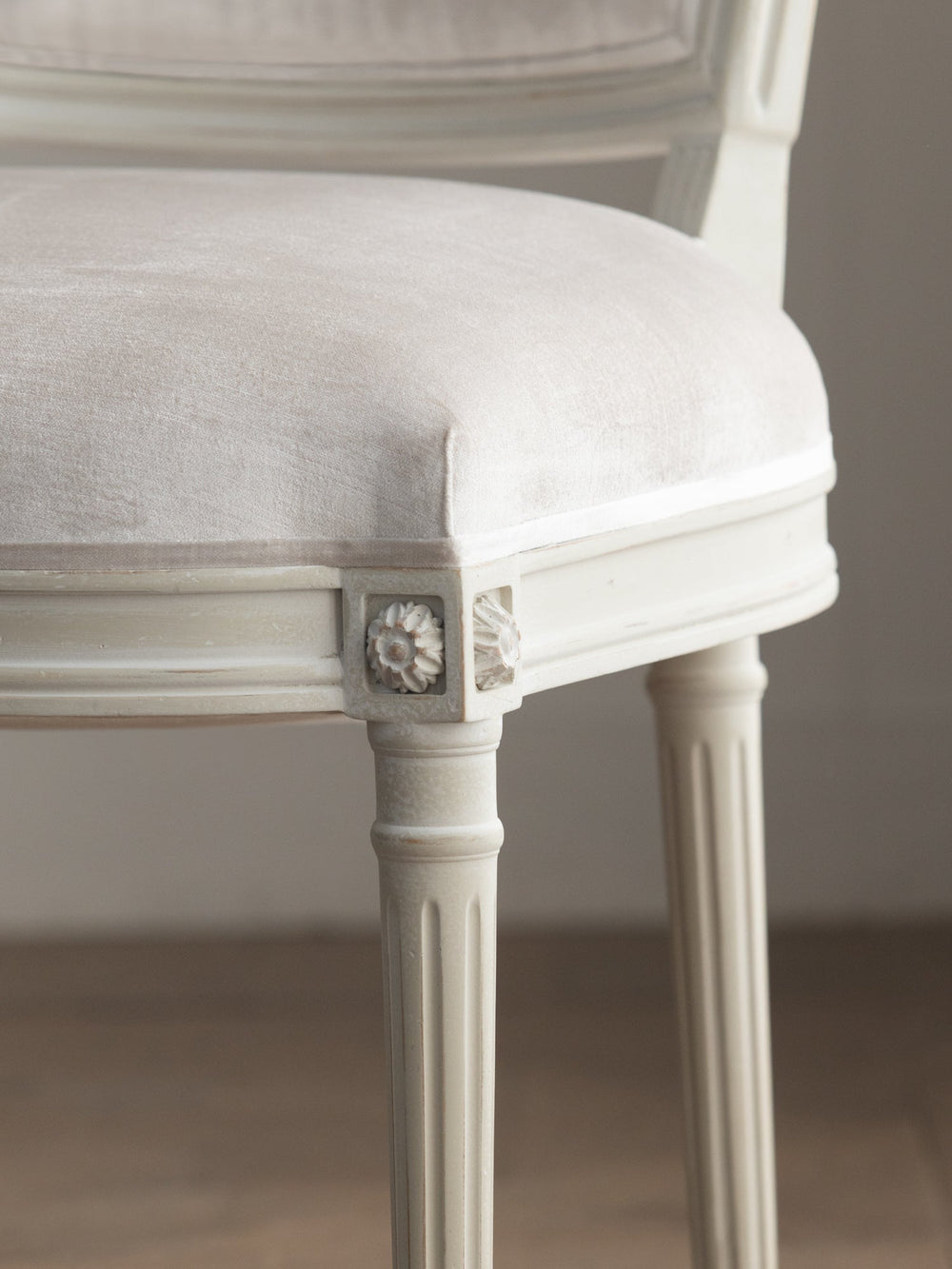 Upholstery Sample in Dove Velvet