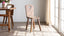 Set of 5 Antique Oak Chalet Dining Chairs