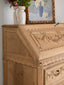 Antique Louis XVI Oak Secretary Desk