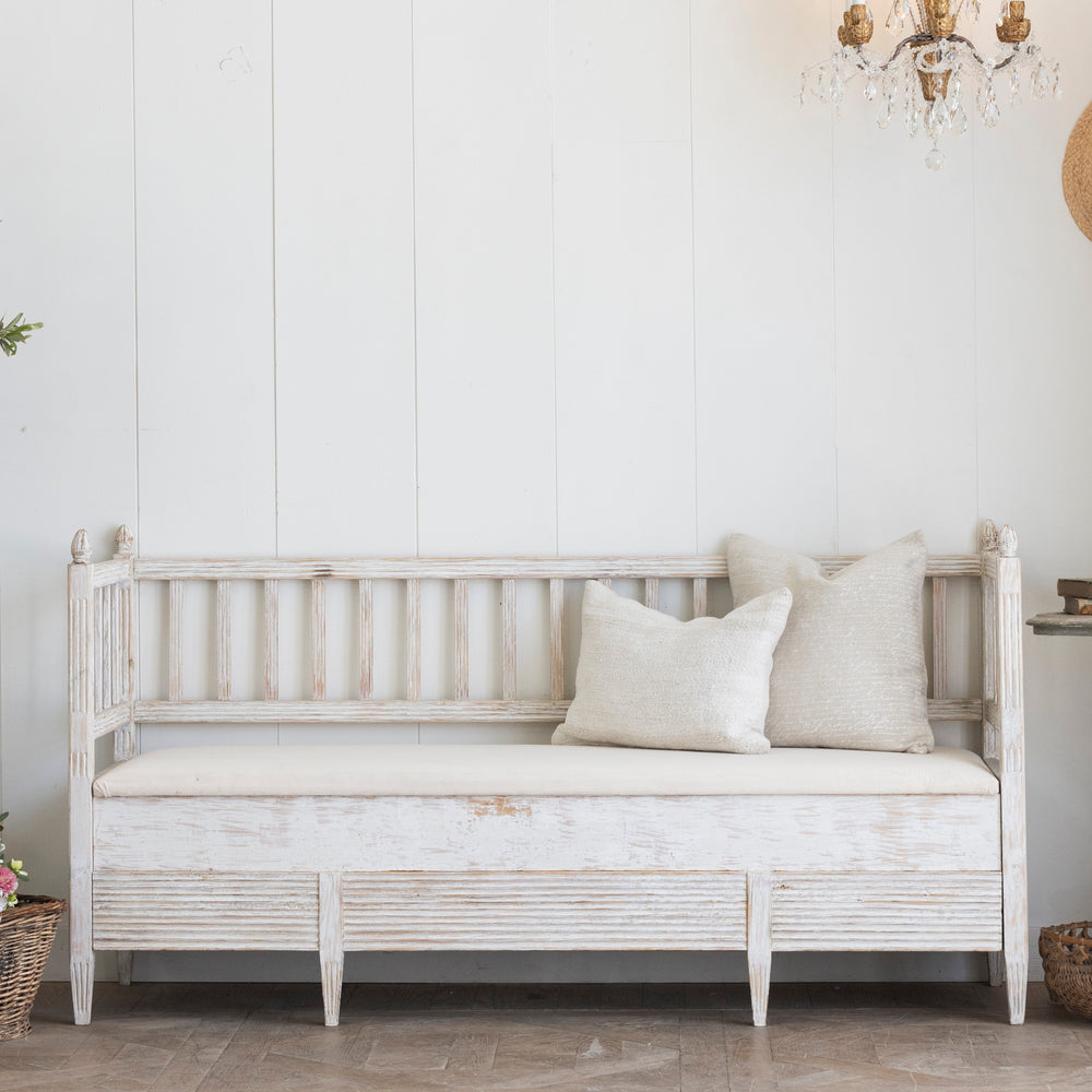 Swedish White Pine Bench