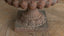Antique Iron Urn with Floral Motifs
