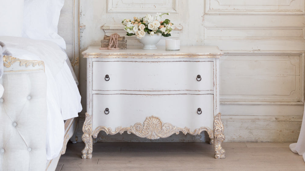 Roma Commode in Gold Two-Tone Finish