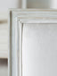Francois Dining Chair in Fawn Velvet and Porcelain White Finish