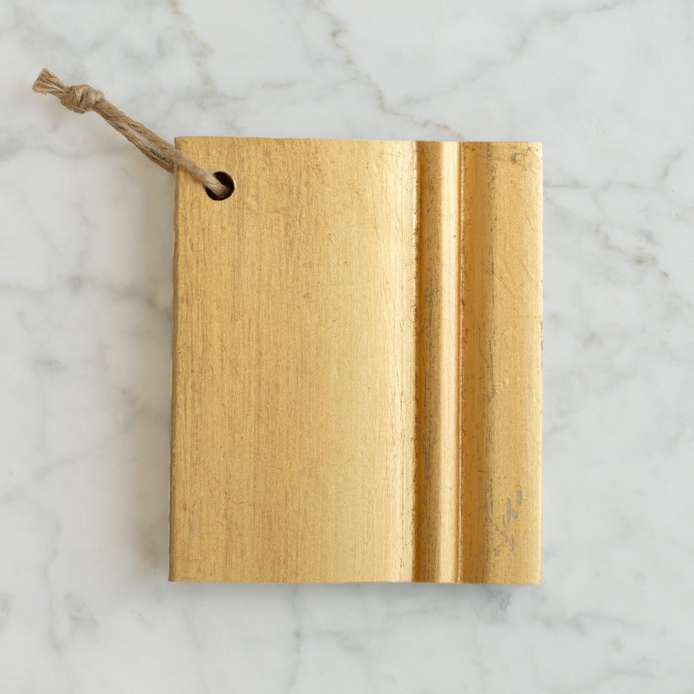 Wood Finish Sample in Italian Gilt Finish