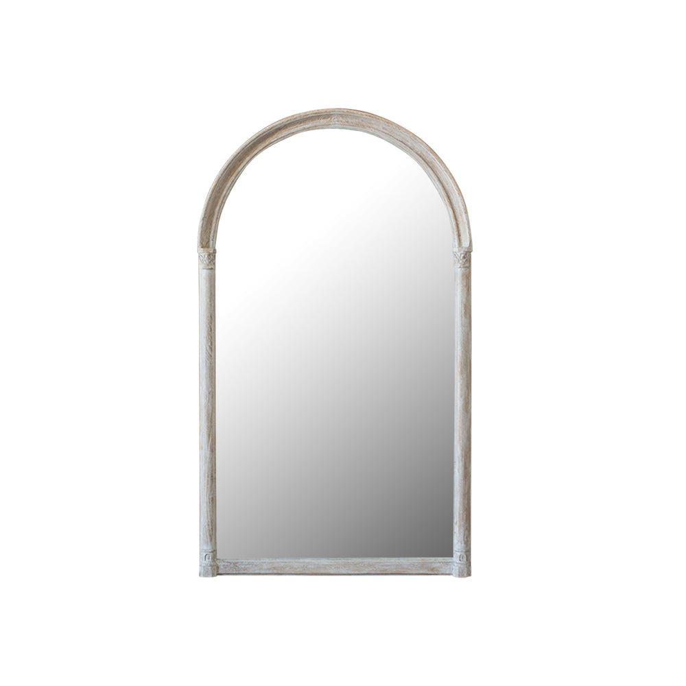 Renaissance Mirror in Lime-Washed Oak Finish