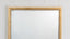 Grande Eugenie Panel Mirror in Toasted Almond Finish