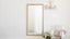 Grande Eugenie Panel Mirror in Toasted Almond Finish