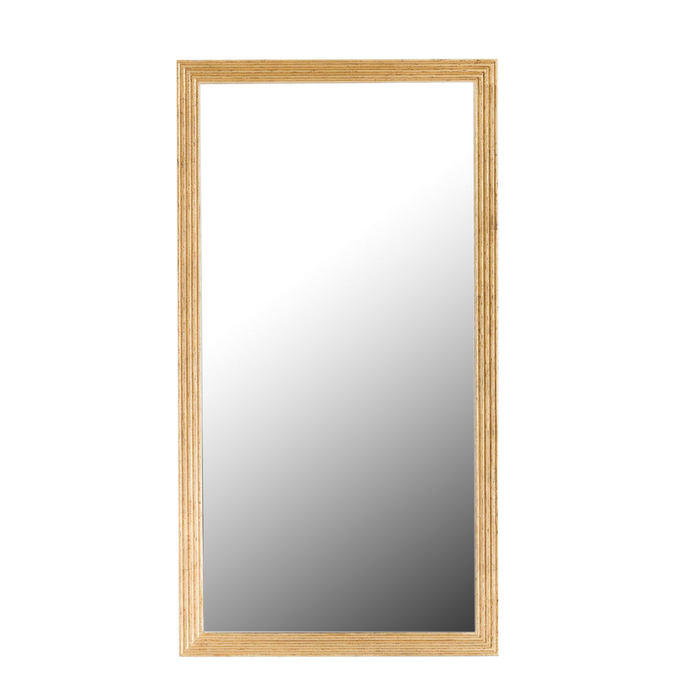 Filipe Mirror in Gold Leaf Finish