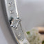 Emi Venetian Mirror in Aged Glass Frame and Platinum Trim