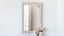 Belrose Mirror in Chipped White Finish