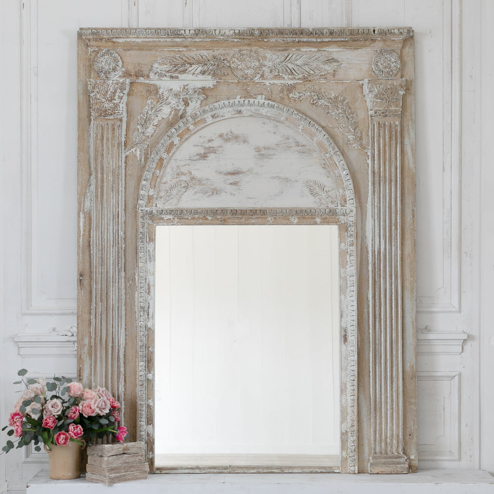 Antique Trumeau with Arch