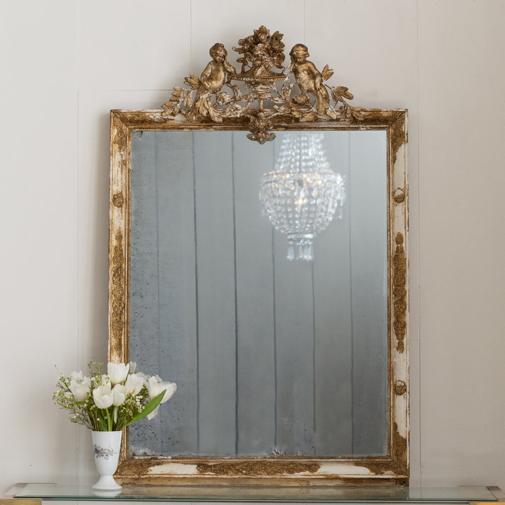 Antique Gilt Empire Mirror - 1850