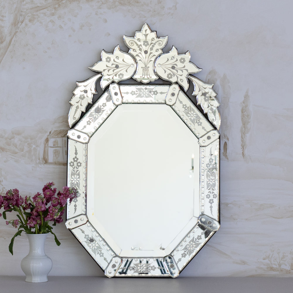 Octagonal Venetian Mirror