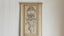 Large Antique Chateau Trumeau Mirror with Carved Detail