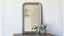 Antique French Mirror in Silver Finish